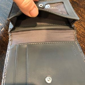 Coach mini wallet/credit card holder
